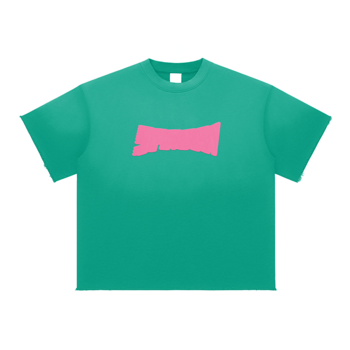 Sun Fade Raw Edge T-Shirt