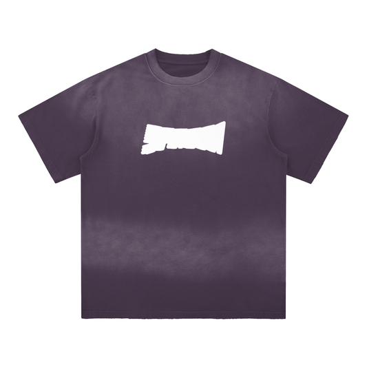 Hand-Frayed Cotton T-Shirt